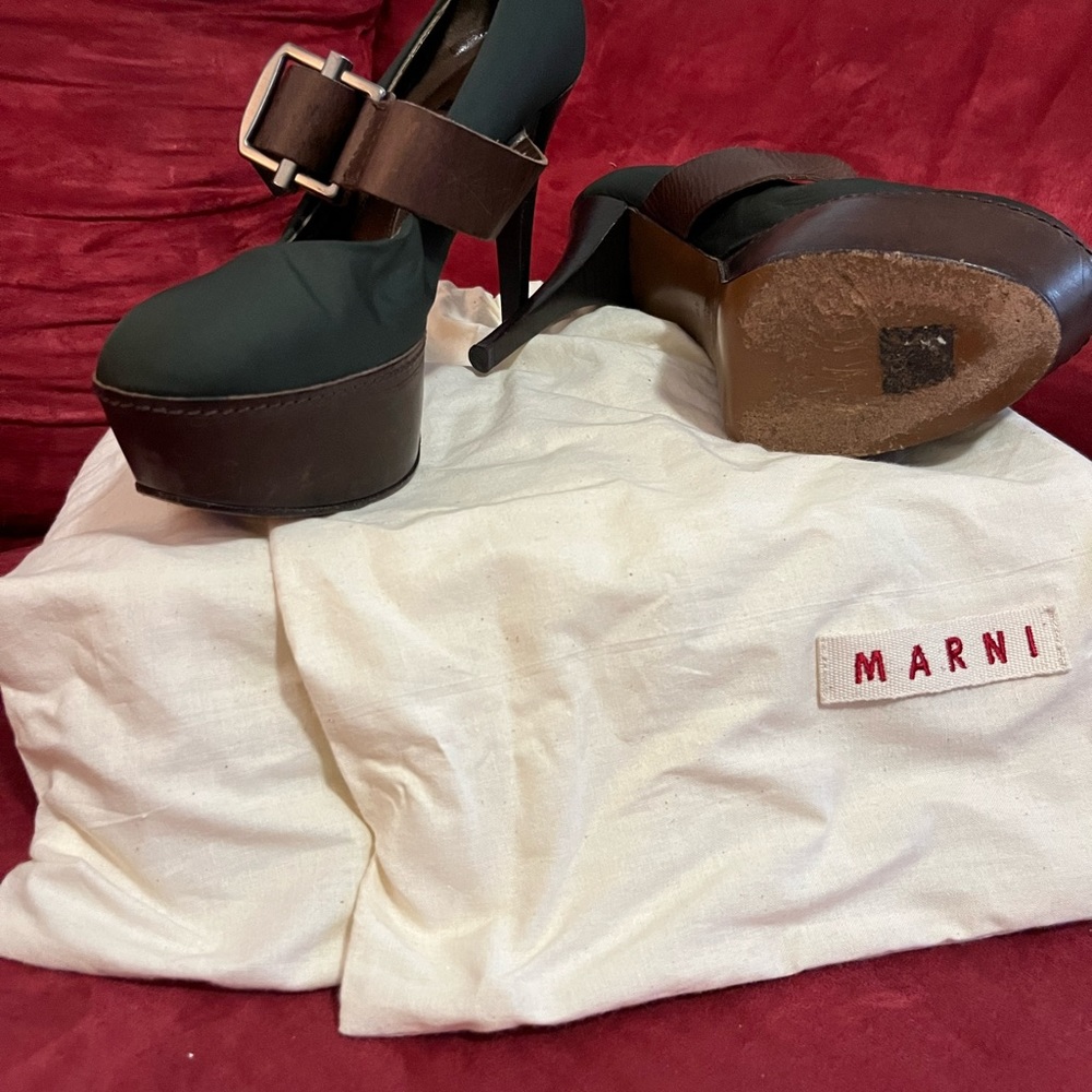 Marni Buckle Mary Janes